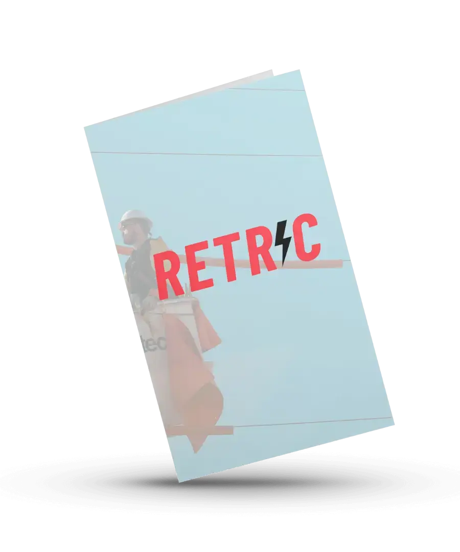 logo design for retric company.